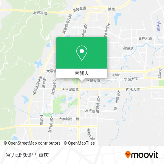富力城倾城里地图