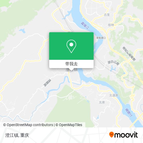 澄江镇地图