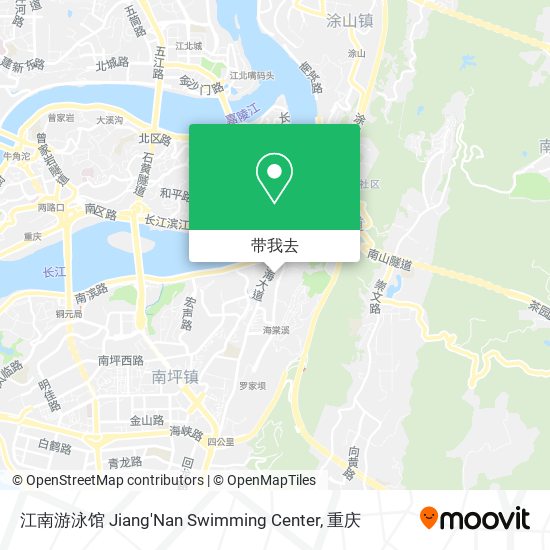 江南游泳馆 Jiang'Nan Swimming Center地图