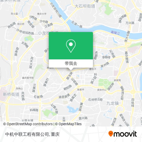 中机中联工程有限公司地图