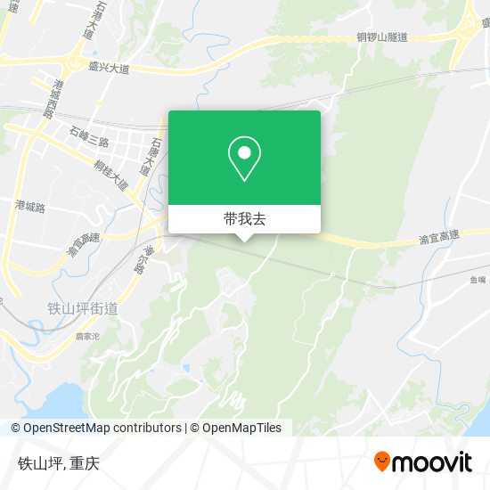 铁山坪地图