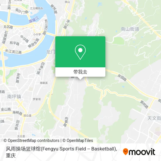 风雨操场篮球馆(Fengyu Sports Field -- Basketball)地图