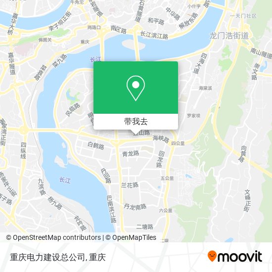 重庆电力建设总公司地图
