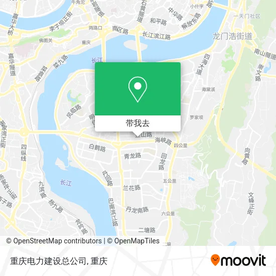 重庆电力建设总公司地图