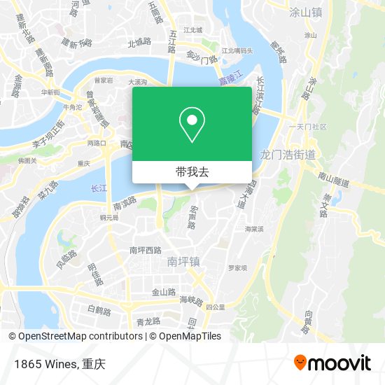 1865 Wines地图
