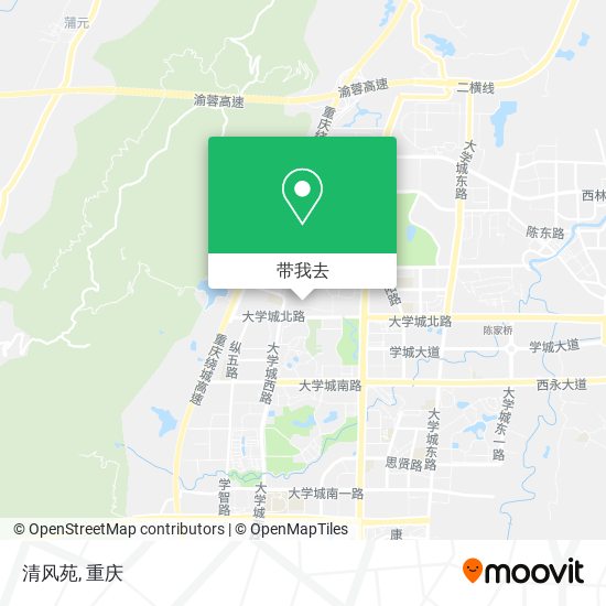 清风苑地图