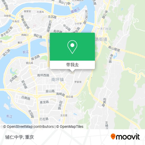 辅仁中学地图