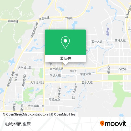 融城华府地图