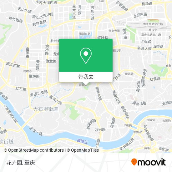 花卉园地图