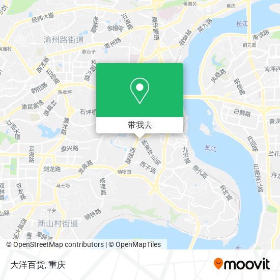 大洋百货地图
