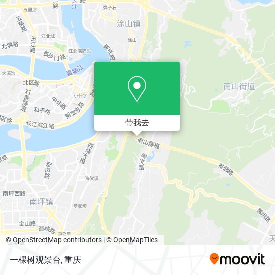 一棵树观景台地图
