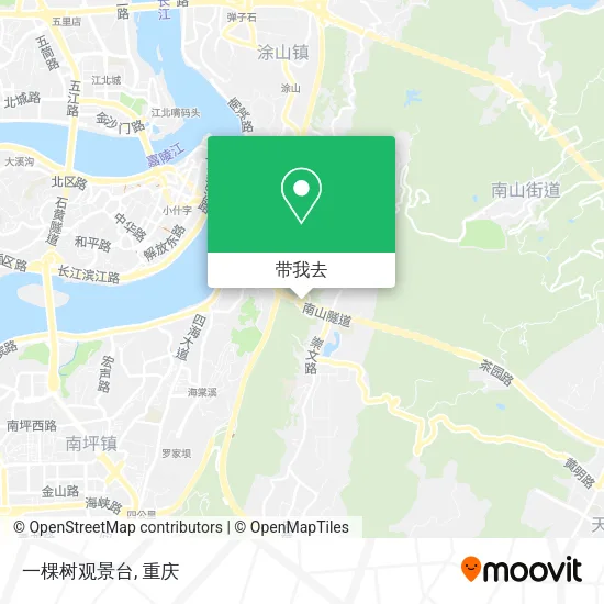 一棵树观景台地图