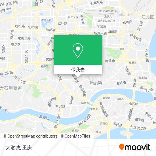 大融城地图