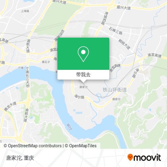 唐家沱地图