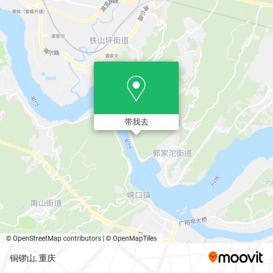 铜锣山地图
