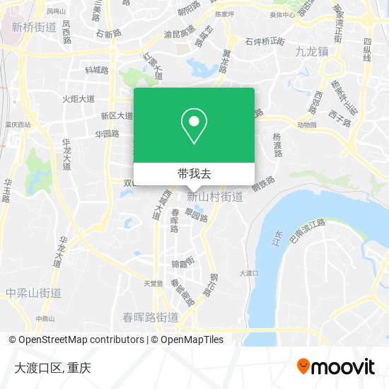 大渡口区地图