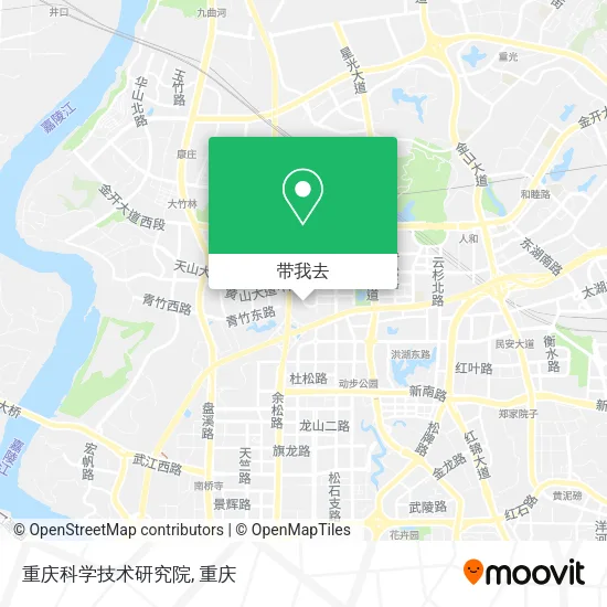 重庆科学技术研究院地图
