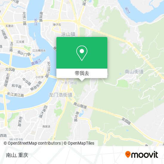 南山地图