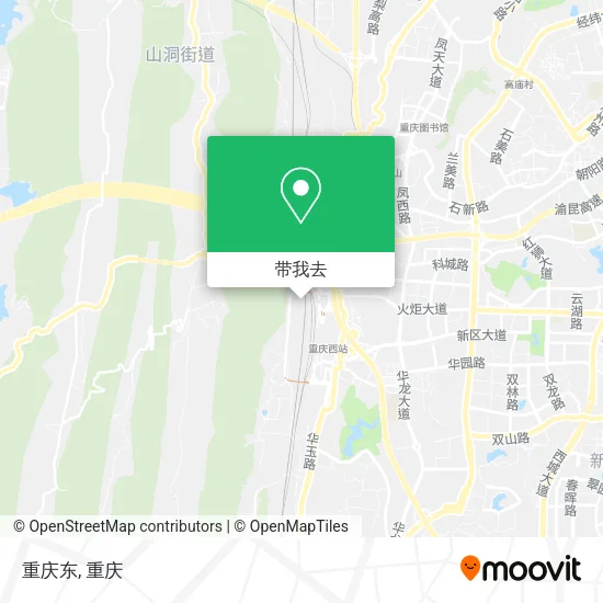 重庆东地图