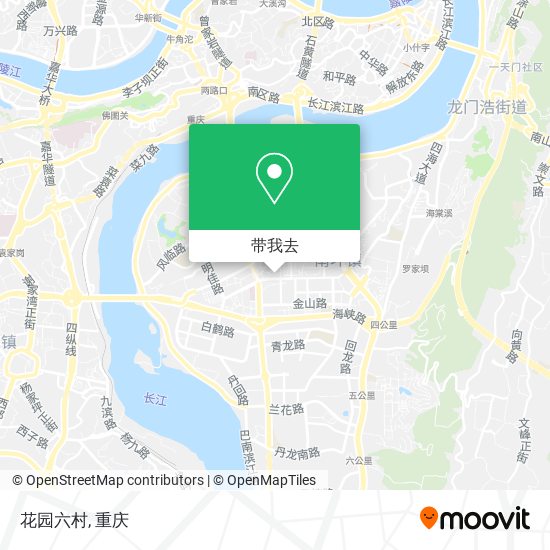 花园六村地图