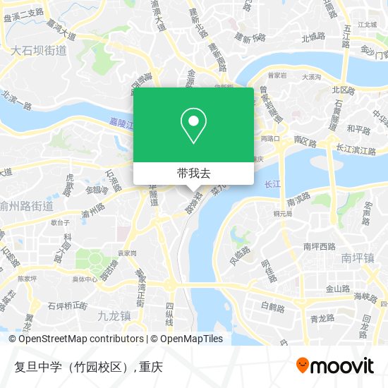 复旦中学（竹园校区）地图