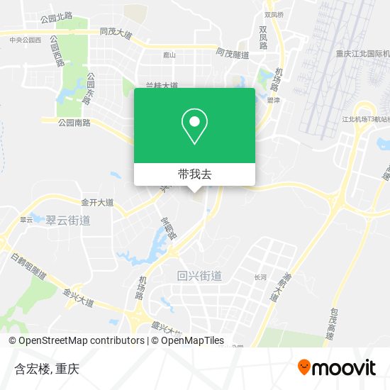 含宏楼地图