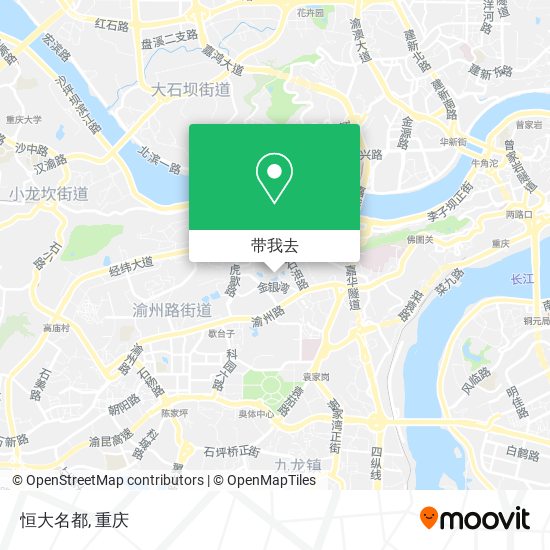 恒大名都地图
