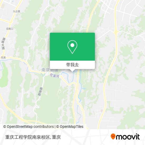 重庆工程学院南泉校区地图