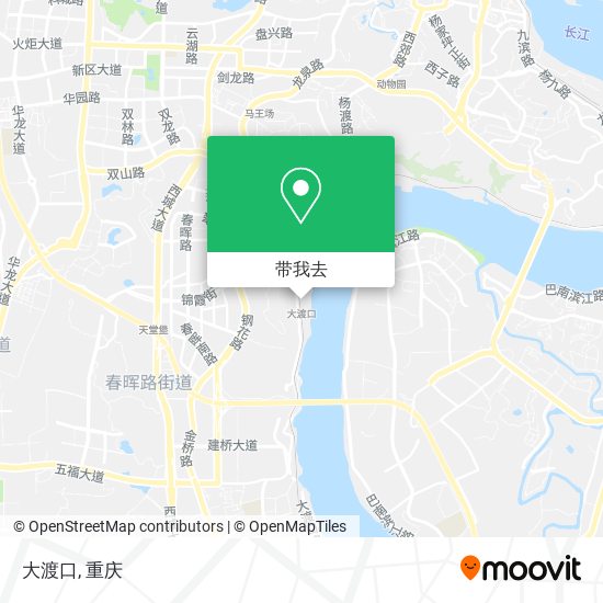大渡口地图