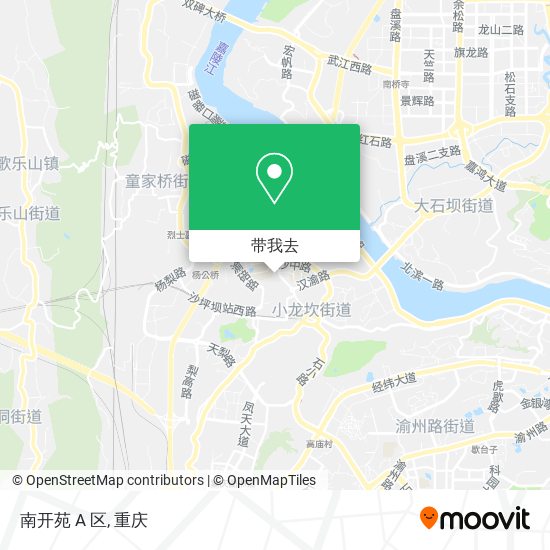 南开苑 A 区地图