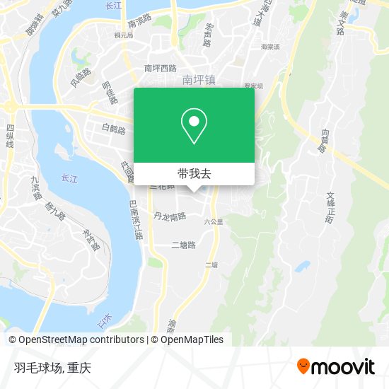 羽毛球场地图
