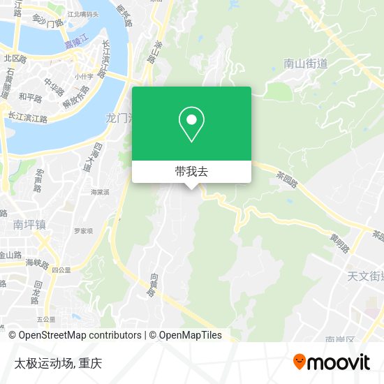 太极运动场地图