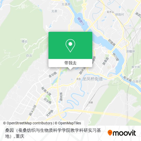 桑园（蚕桑纺织与生物质科学学院教学科研实习基地）地图