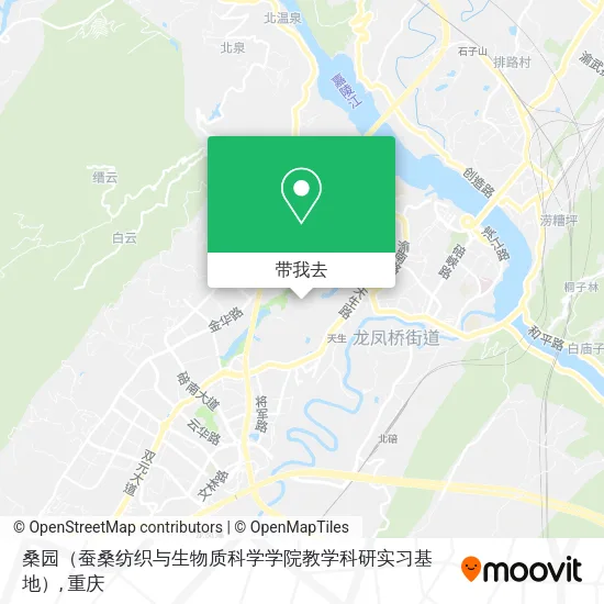 桑园（蚕桑纺织与生物质科学学院教学科研实习基地）地图
