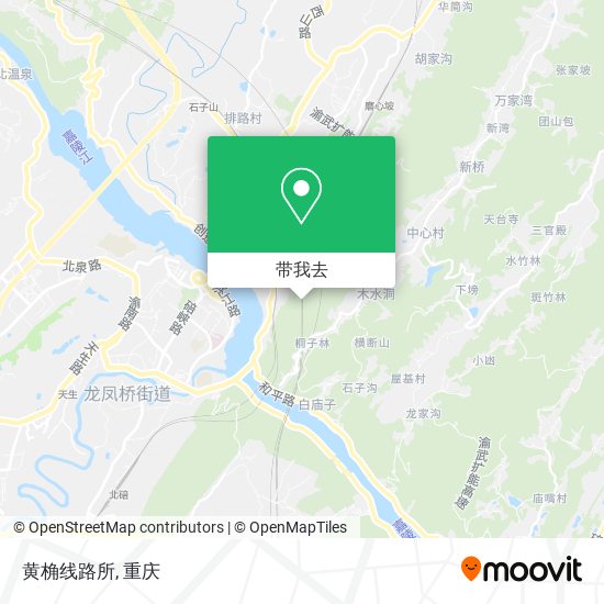 黄桷线路所地图