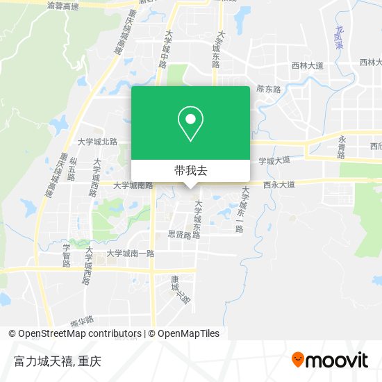 富力城天禧地图