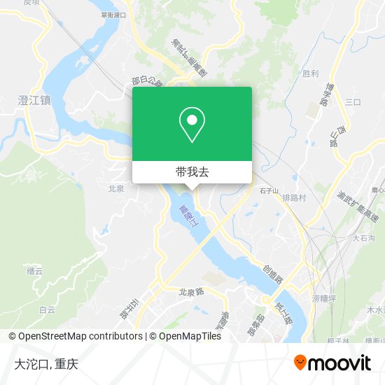 大沱口地图