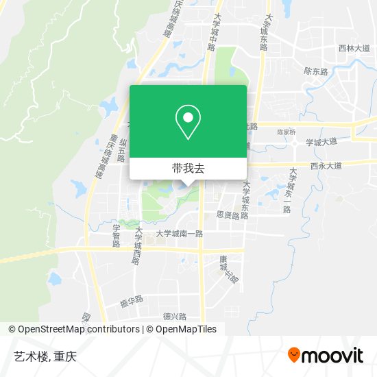 艺术楼地图