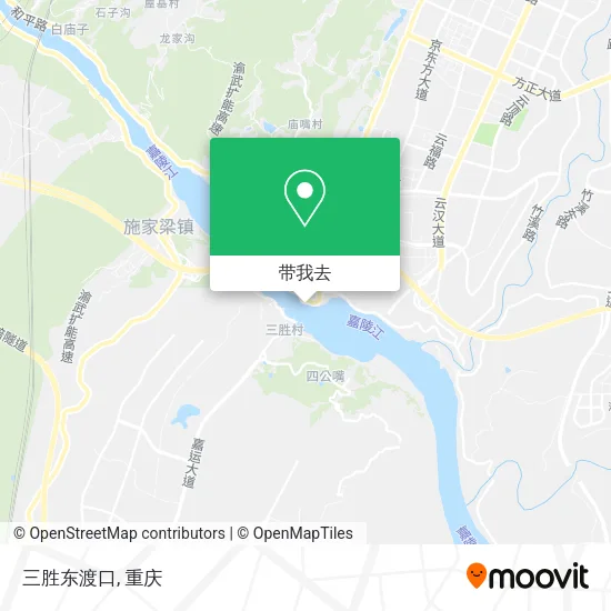 三胜东渡口地图