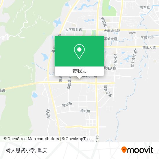 树人思贤小学地图