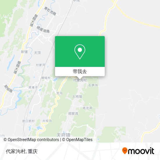 代家沟村地图