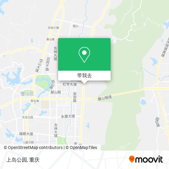 上岛公园地图