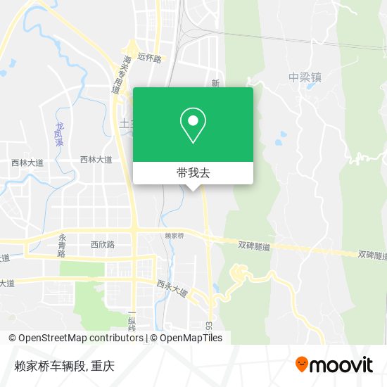 赖家桥车辆段地图