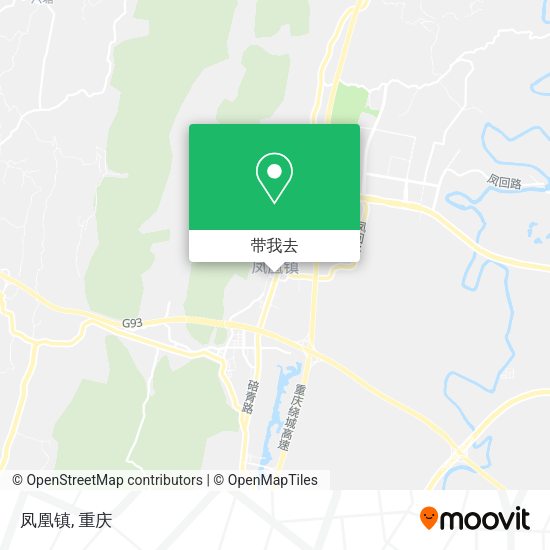 凤凰镇地图