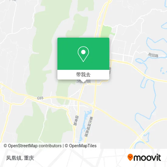 凤凰镇地图