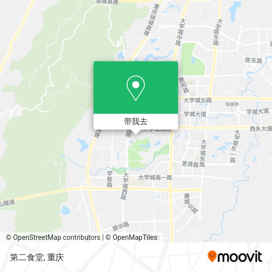 第二食堂地图