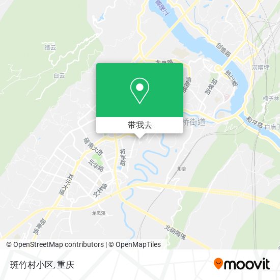 斑竹村小区地图