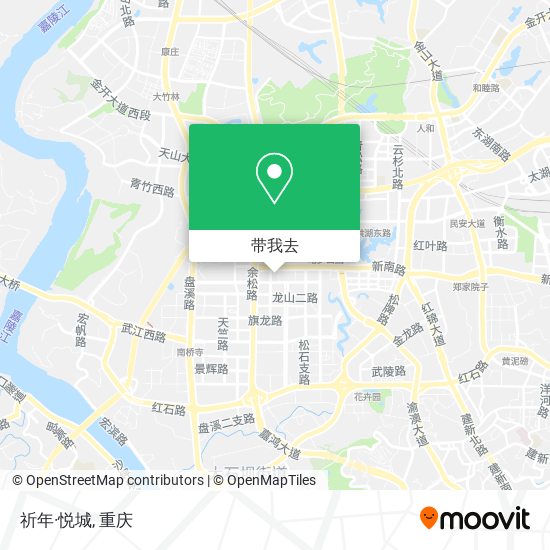 祈年·悦城地图