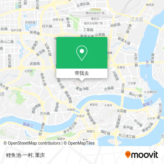 鲤鱼池-一村地图