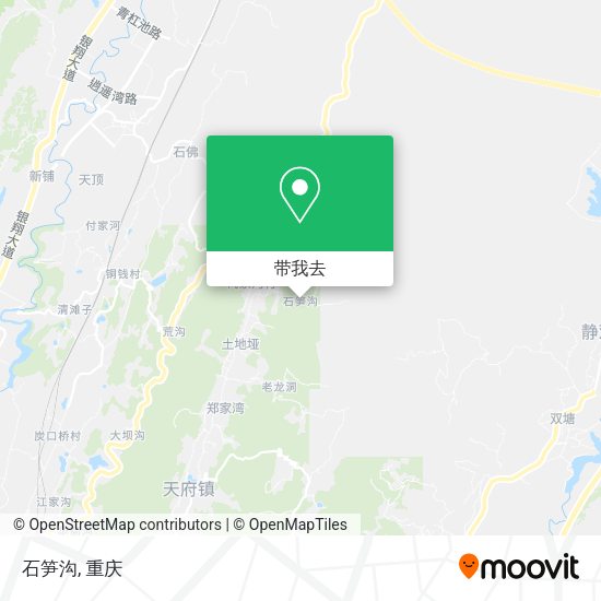 石笋沟地图